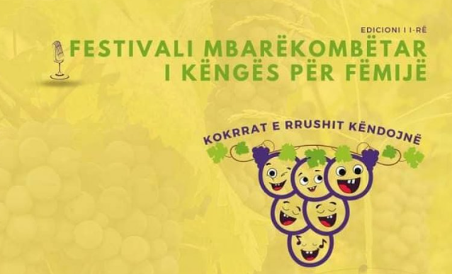 Rahovec: Me rastin e festës së rrushit për herë të parë organizohet Festivali Mbarëkombetar i Këngës për Fëmijë “Kokrrat e Rrushit Këndojnë”