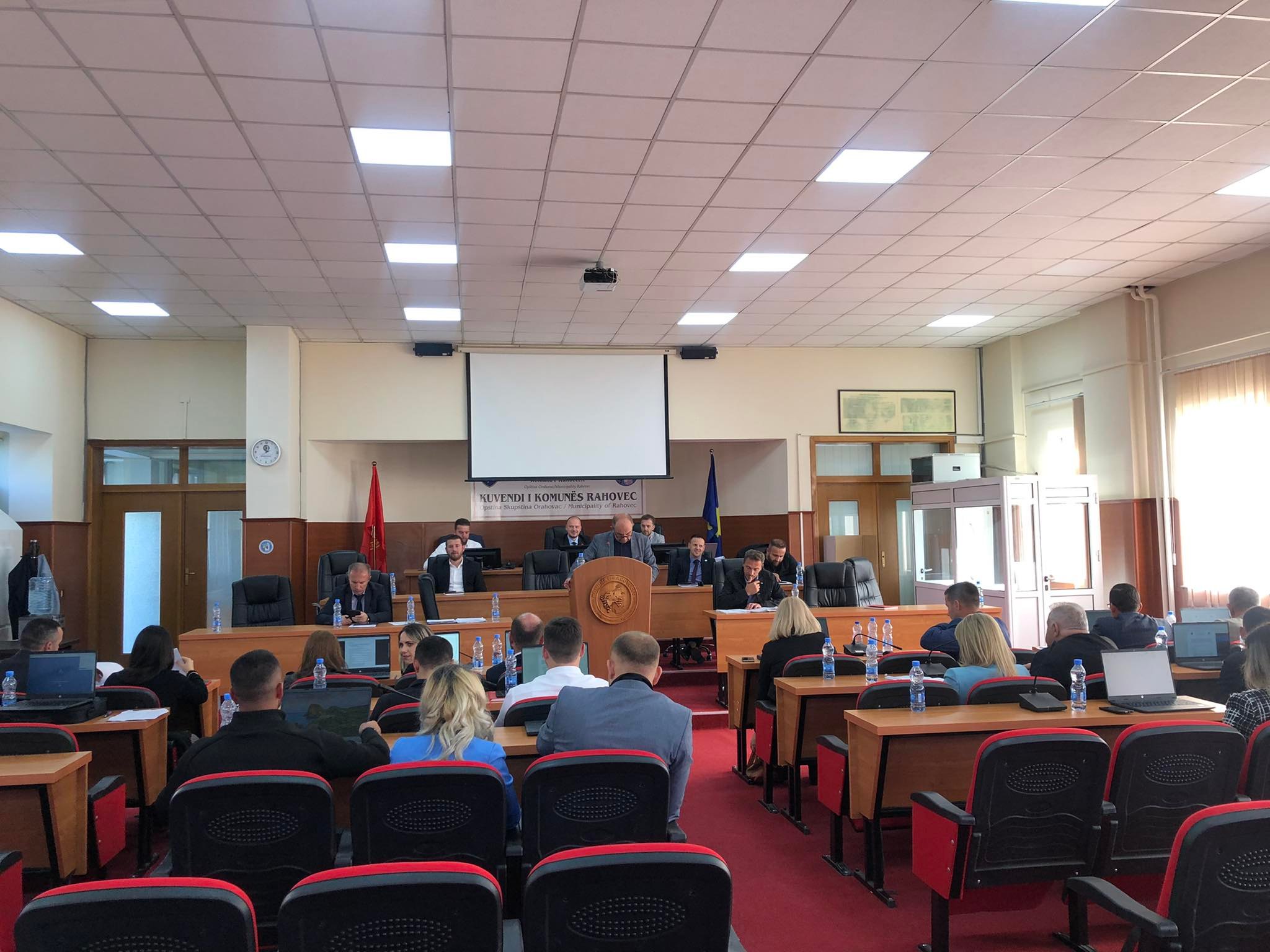 U mbajt mbledhja e dhjetë e rregullt e Kuvendit Komunal të Rahovecit
