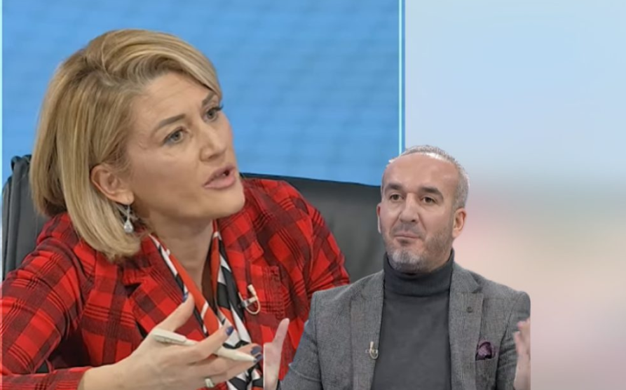 Gazetari Lavdim Hamidi e ‘gozhdon’ Mimoza Kusarin, përgjigjet e saj të mjera (VIDEO)