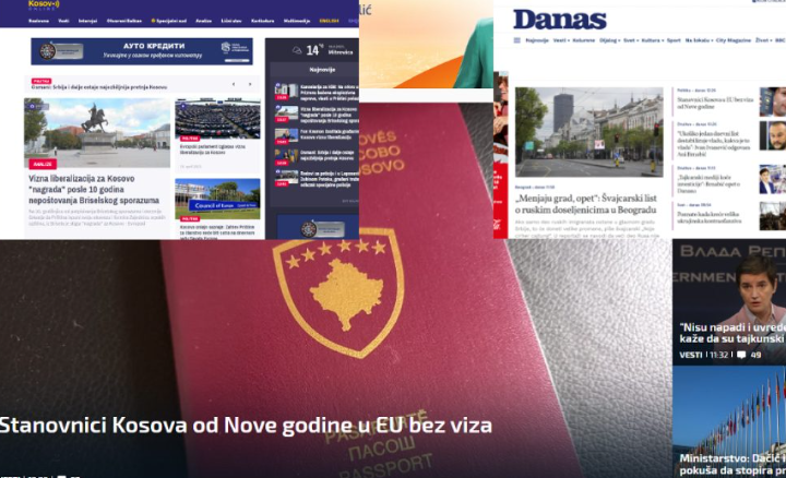 Qysh po raportojnë mediat serbe për miratimin e vendimit për liberalizimin e vizave për Kosovën?