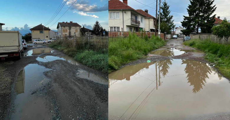 Shiu “bllokon” afër 30 shtëpi në Gjakovë, banorët akuzojnë komunën për neglizhencë