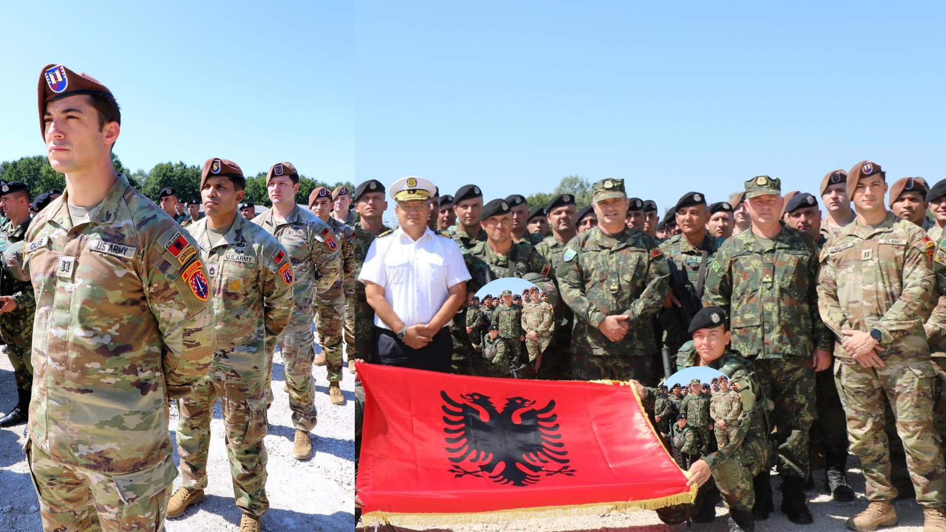 Një kontingjent i ushtarëve të Shqipërisë i bashkohet KFOR-it në Kosovë