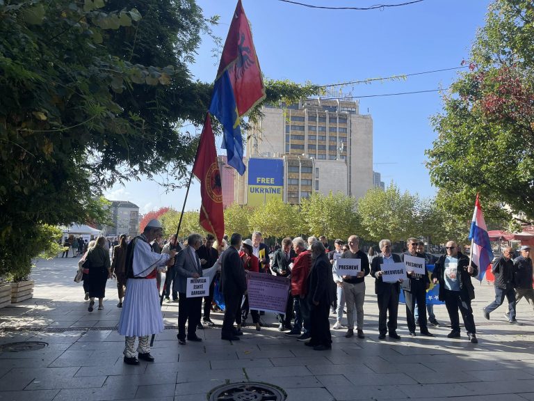 Protestë kundër politikave serbe ndaj vendbanimeve shqiptare në Luginën e Preshevës