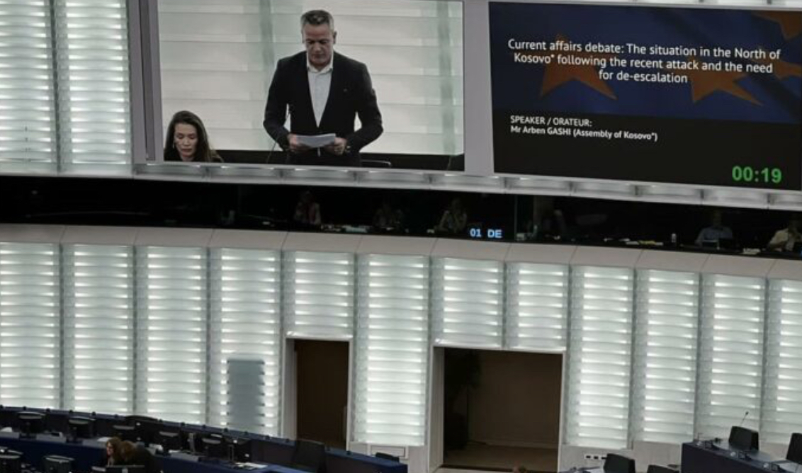 Fjalimi i fuqishëm i Arben Gashit në Asamblenë e Këshillit të Evropës