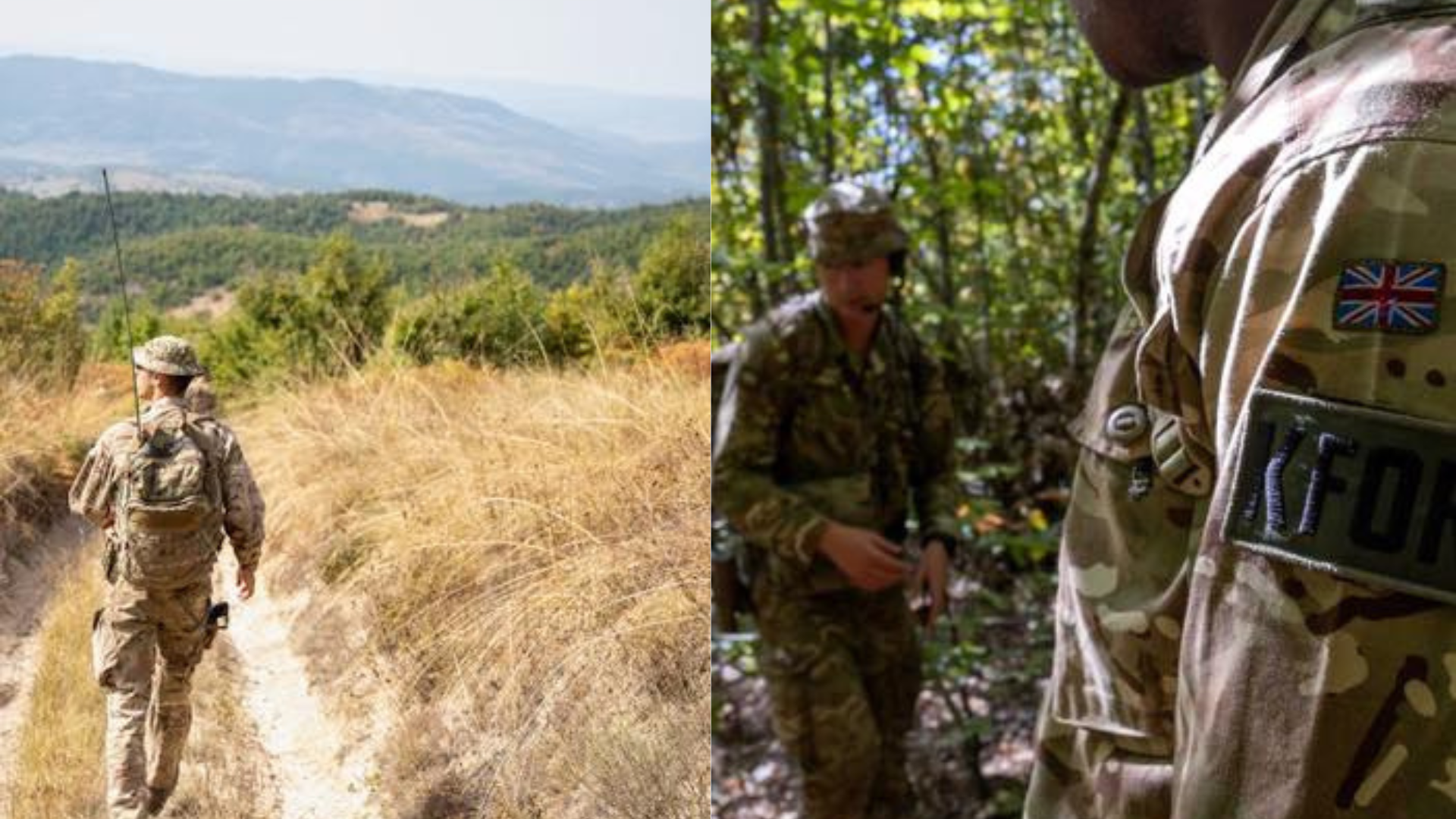 KFOR-i njofton ardhjen e ushtarëve britanikë dhe rumunë