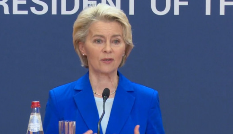 Von der Leyen nga Beogradi: Për të zbatuar Marrëveshjen e Ohrit, është e nevojshme të formohet Asociacioni