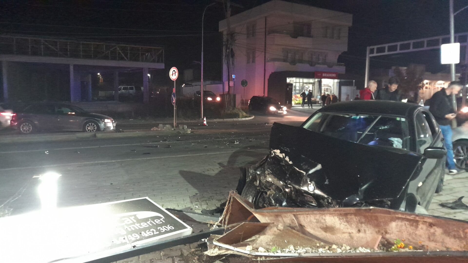 Pesë të lënduar nga një aksident i rëndë në Vushtrri
