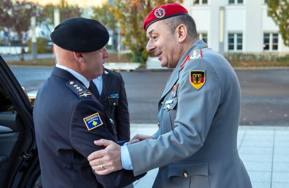 Komandanti i FSK-së takon gjeneralin kryesor të Ushtrisë së Gjermanisë