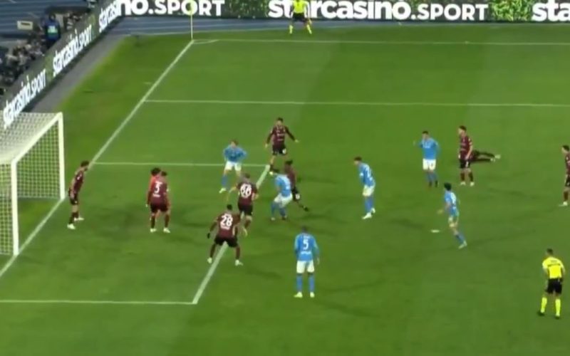 Në këmbë i gjithë stadiumi “Maradona”, Amir Rrahmani shënon në minutën e 96 për fitoren e Napolit