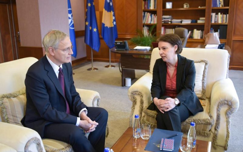 Gërvalla priti në takim Ambasadorin e parë rezident të Belgjikës në Kosovë