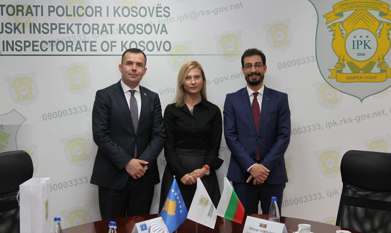 Kosova dhe Bullgaria diskutojnë për bashkëpunim në fushën e mbikqyrjes policore