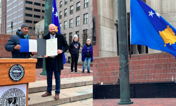 Rikthimi i “Vatrës” në Boston, ngritet flamuri i Kosovës për pavarësi, flet kryetari i degës atje