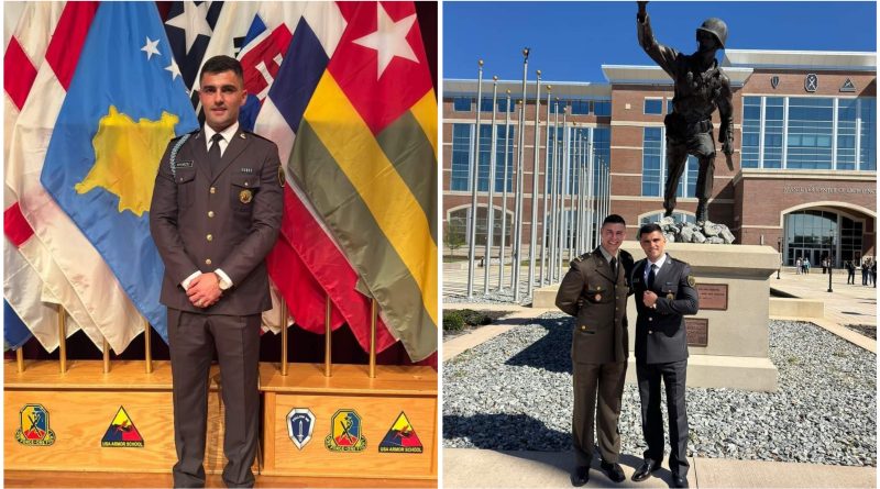 “Kapiten i karrierës”, oficeri i FSK-së nga Drenica diplomon në ShBA