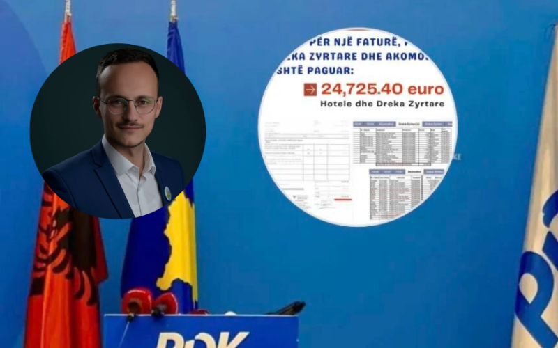 PDK në Gjilan pretendon se kryetari Hyseni pagoi 25 mijë euro për një faturë të vetme drekash zyrtare
